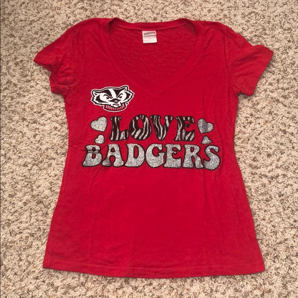 Womens Size Medium Wisconsin Badgers T-Shirt